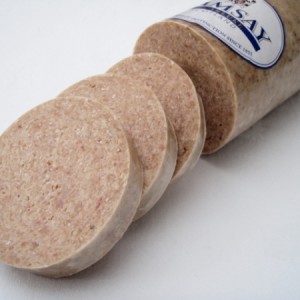 Ramsay of Carluke white pudding sliced